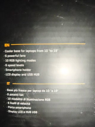 Base Refrigeradora KROM RGB Laptop