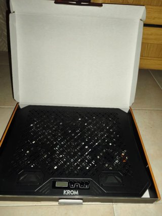 Base Refrigeradora KROM RGB Laptop