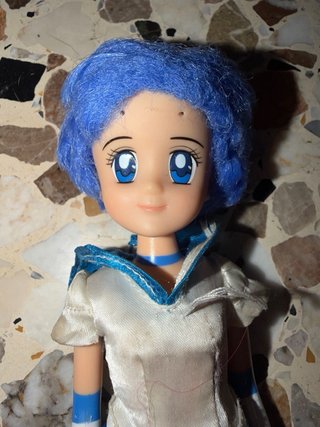 Lotto 7 bambole stile Barbie e anime