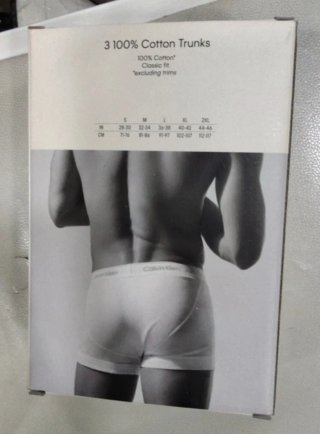 Calvin Klein 3 Trunks  originales pack