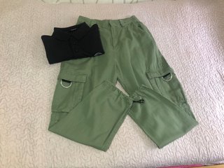 Pantalones Cargo PUll&Bear Hombre Talla M