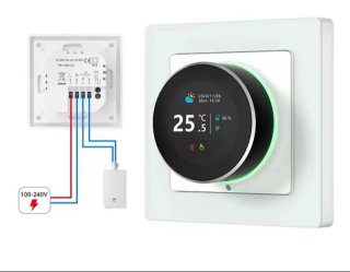 Termostato Smart Wi-Fi Bianco