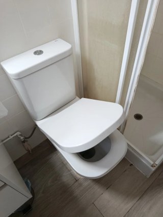 Inodoro Roca Blanco Porcelana Modelo gap square