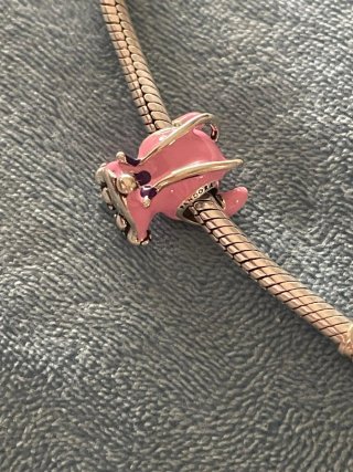 Charm Ángel Disney Rosa