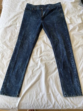Levi's 510 W32 L29 Pantalones Vaqueros Azules