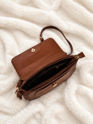 Bolso bandolera Misako marrón