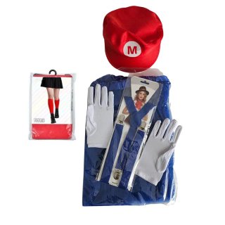 Disfraz Mario Bros Sexy Mujer Talla Única Adulto