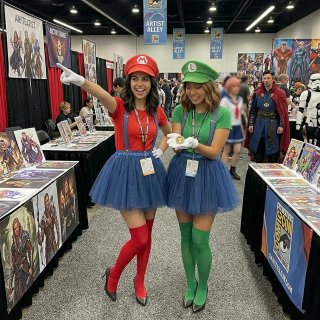 Disfraz Mario Bros Sexy Mujer Talla Única Adulto