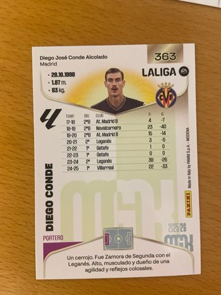 Pack cartas Villarreal Megacracks 25-26