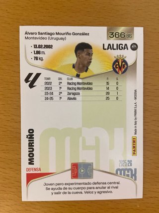 Pack cartas Villarreal Megacracks 25-26