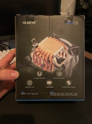 ALSEYE DR90 Cooler CPU RGB PWM