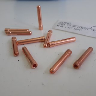 10 Pinças 1,6mm Novas 13N22 p/ Tochas Soldar TIG