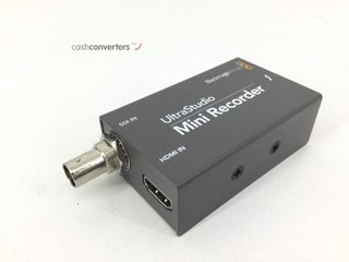 tarjeta capturadora blackmagic ultrastudio minirecorder