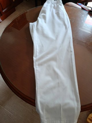 Pantaloni da lavoro donna bianchi