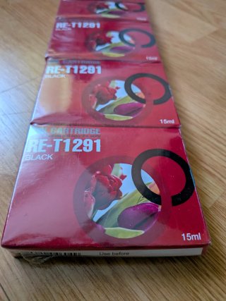 Lote 63 Cartuchos Tinta Compatibles Epson T1291-94