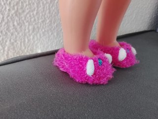 Sneakers Nancy Originali Rosa in Pelliccia Sintetica