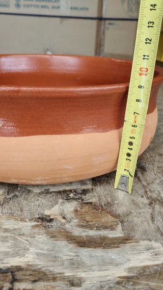 Tegame in terracotta 26 cm nuovo