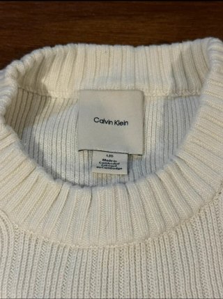Jersey Calvin Klein Blanco
