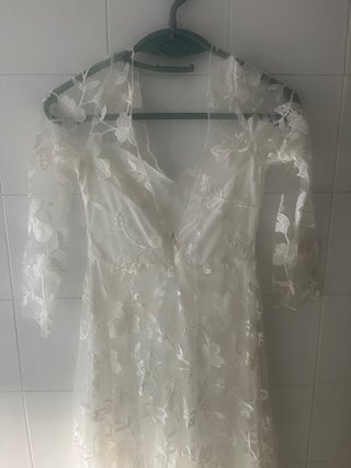 Vestido de Novia Blanco Encaje