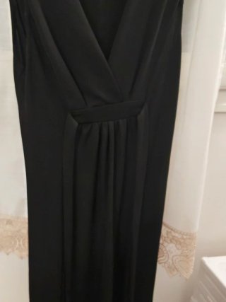 Vestito nero elegante donna taglia S