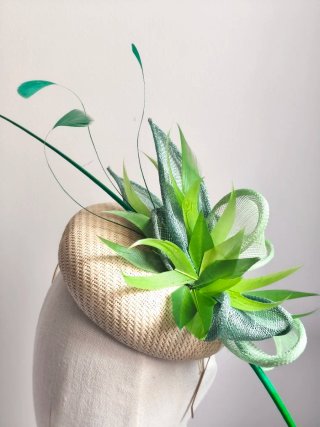 Tocado fascinator cocar casamento chapèu Nuziale