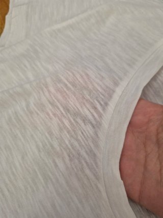 T-shirt Moncler bianca cotone
