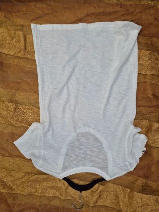 T-shirt Moncler bianca cotone