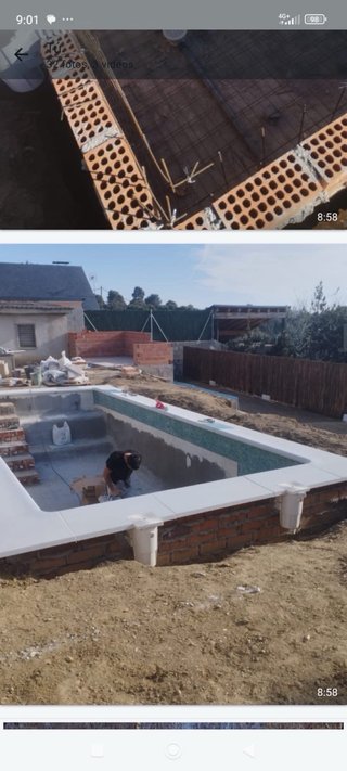 Construcción de piscinas