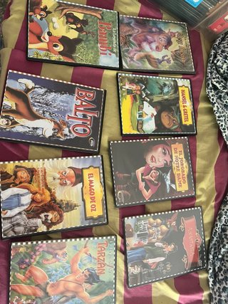 Lote 8 DVDs Películas Infantiles (Español)