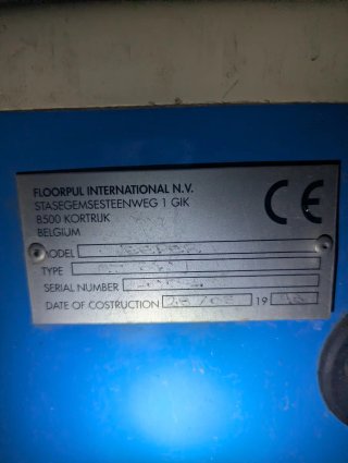 Barredora industrial FAPP MB 640