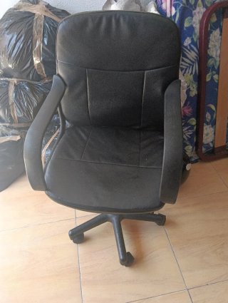 Sedia da scrivania nera