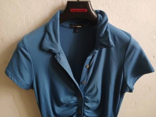 Vestito estivo Fashion Nova blu taglia L