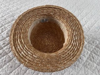 Sombrero Canotier Bimba y Lola Negro Marrón