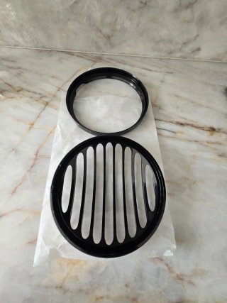 Rejilla Faro Harley Davidson Negra