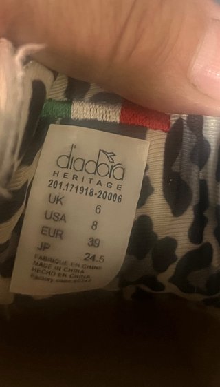 zapatillas Diadora Animalier