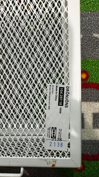 Organizador de documentos Ikea DRÖNJÖNS blanco