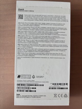 iPhone 15 Gris Blanco