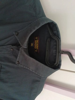 Camicia uomo blu
