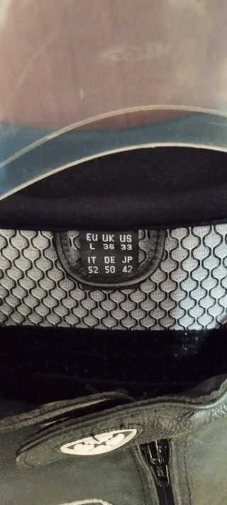 Chaqueta de cuero Ixon moto