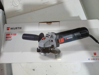 Amoladora Angular Wurth EWS 7-125 Basic