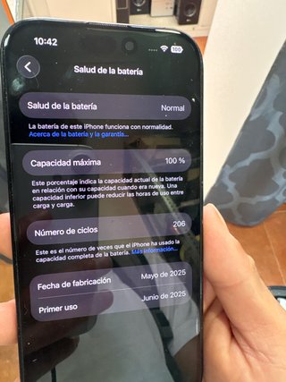 iPhone 16 PRO NEGRO 256GB
