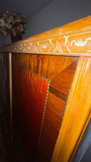 Conjunto Muebles Dormitorio Vintage Madera