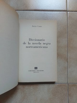 Diccionario de la novela negra norteamericana