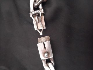 Cadena Plata 950 Maciza Vintage 266g 62cm
