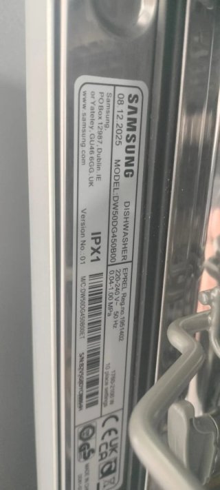 Lavavajillas panelable Samsung NUEVO