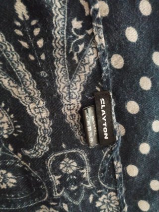 Pashmina uomo fantasia pois e paisley