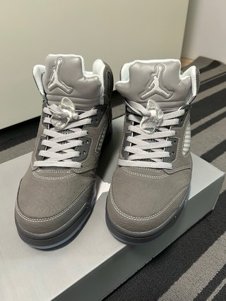 Jordan 5 Grigio Bianco