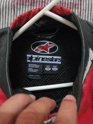 Mono de moto Alpinestars 2 piezas Talla 52