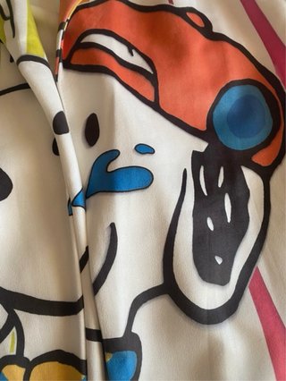 Abrigo  Snoopy Multicolor.