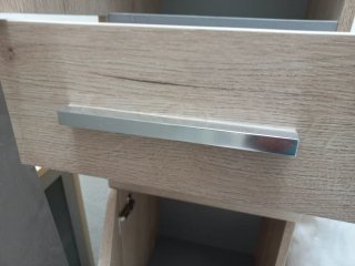 Armario baño Leroy Merlin madera